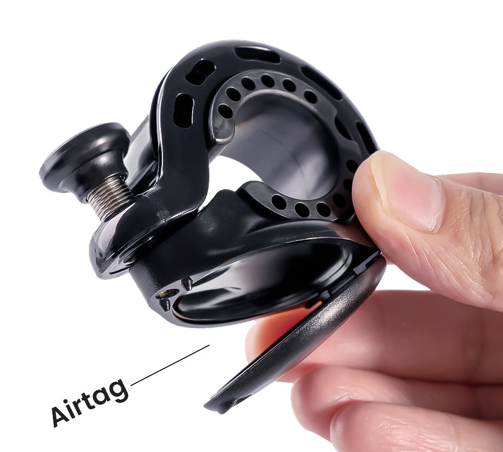 Ravemen Q2 Bicycle Bell Compatible with Apple Air Tag